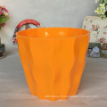 Pot de fleur en plastique fait sur commande d&#39;OEM pour la décoration de jardin